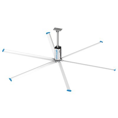 OPTFANS Big Ceiling PMSM HVLS Fannijiet Għal Spazju Kbir